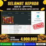JACKPOT SLOT GACOR MAIN GATES OF OLYMPUS SUPER SCATER 16 JANUARI 2026