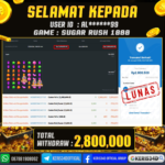 JACKPOT SLOT GACOR MAIN SUGAR RUSH 1000 02 JANUARI 2026