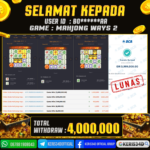 JACKPOT SLOT GACOR MAIN MAHJONG WAYS 2 25 JANUARI 2026