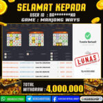 JACKPOT SLOT GACOR MAIN MAHJONG WAYS 13 FEBRUARI 2026