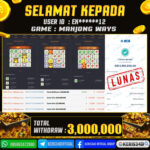 JACKPOT SLOT GACOR MAIN MAHJONG WAYS 05 FEBRUARI 2026