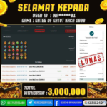 JACKPOT SLOT GACOR MAIN GATES OF GATOT KACA 1000 18 FEBRUARI 2026