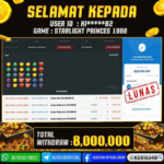 JACKPOT SLOT GACOR MAIN STARLIGHT PRINCESS 1000 24 FEBRUARI 2026