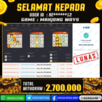 JACKPOT SLOT GACOR MAIN MAHJONG WAYS 08 FEBRUARI 2026