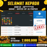 JACKPOT SLOT GACOR MAIN GATES OF OLYMPUS 10 FEBRUARI 2026