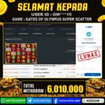 JACKPOT SLOT GACOR MAIN GATES OF OLYMPUS SUPER SCATER 01 MARET 2026